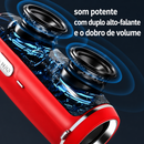CX 80 - Caixa de Som Portátil Bluetooth com Subwoofer